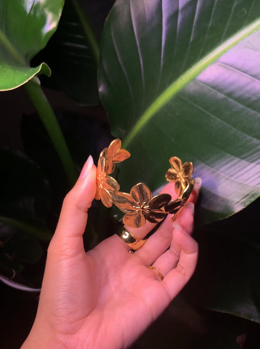 Flowered Bangle