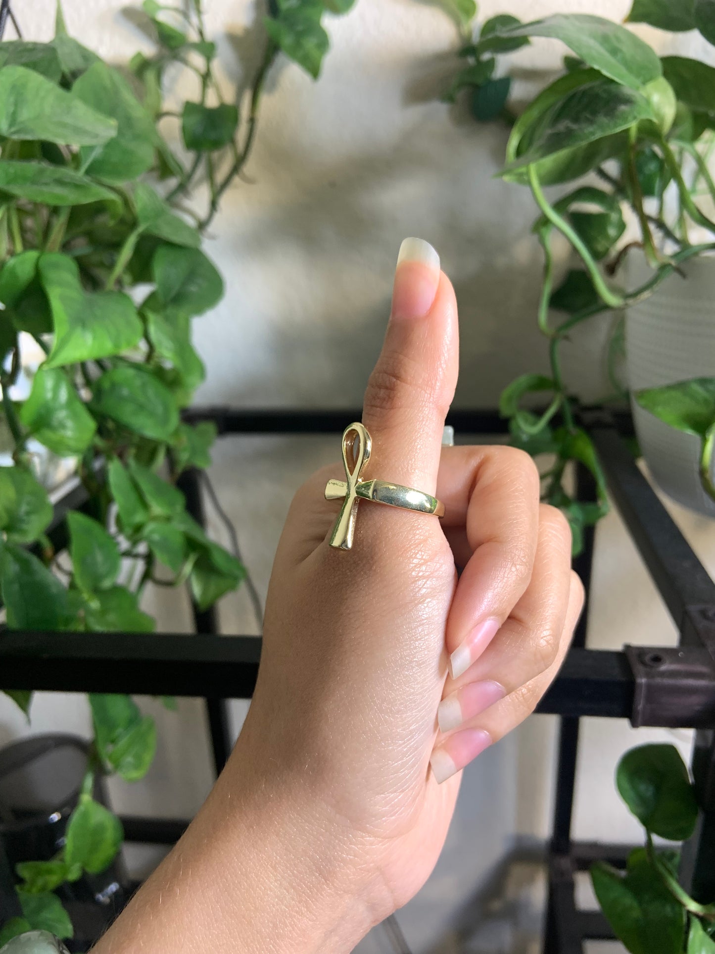 Large ankh ring